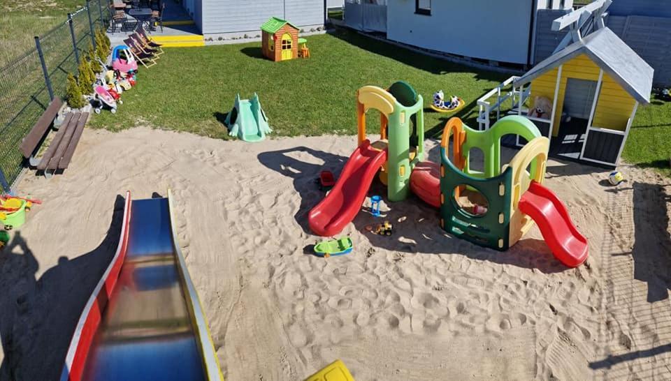 Domki U Strazaka Gaski -Morze Exteriér fotografie